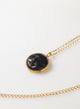 COLLAR LUNA NEGRA DORADO