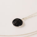 COLLAR LUNA LILITH PLATA