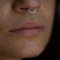 PIERCING CORONA PLATA