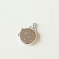 Dije Locket estrellas en plata con moissanita ( pre- order)