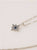 Collar Destello zafiro plata