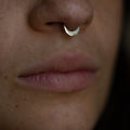 PIERCING LUNA LLENA PLATA