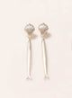 ARETES LUXURY PEZ RUBI PLATA