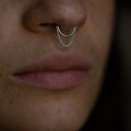 PIERCING CADENA PLATA