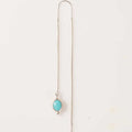 SOLITARIO CADENA TURQUESA PLATA