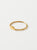 Anillo media cupula baño en oro