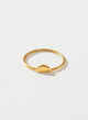 Anillo media cupula baño en oro