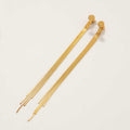 ARETES COMETA LUXURY Y SOL BAÑO EN ORO  (PRE-ORDER)