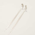 ARETES COMETA LUXURY Y SOL PLATA  (PRE-ORDER)