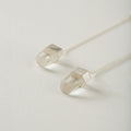 ARETES PENDULO CUARZO PLATA