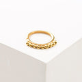 PIERCING ABANICO BAÑO EN ORO
