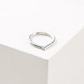 PIERCING CHEVRON PLATA