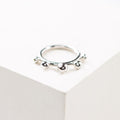 PIERCING CORONA PLATA