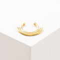 PIERCING ARCOIRIS PRESION BAÑO EN ORO