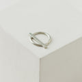 PIERCING HORIZONTE PLATA