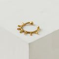 PIERCING SOL PRESION BAÑO EN ORO
