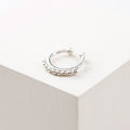 PIERCING ABANICO PRESION PLATA