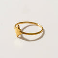 ANILLO LUCERO BAÑO EN ORO