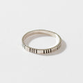 ANILLO FRISO PLATA