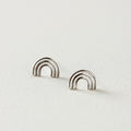 ARETES ARCOIRIS PLATA