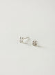 Aretes perdigones plata