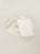 Aretes rayo lunar baño en oro