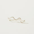 SOLITARIO PINZA SERPIENTE PLATA