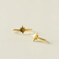 SOLITARIO CLIP ESTRELLA BAÑO EN ORO