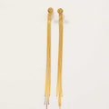 ARETES COMETA LUXURY Y SOL BAÑO EN ORO  (PRE-ORDER)