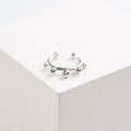 PIERCING CORONA PRESION PLATA
