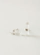 Aretes Punta Cuarzo Plata