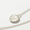 COLLAR ECLIPSE CONCHA PLATA