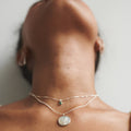 COLLAR MINI TALISMAN BAÑO EN ORO