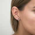 ARETES LUNA MENGUANTE PLATA