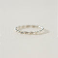 ANILLO LAZOS PLATA