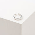 PIERCING LUNA LLENA PRESION PLATA