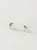 Aretes Luna Menguante Plata