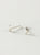 Aretes Luna Menguante Plata