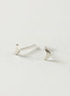 Aretes Luna Menguante Plata