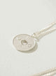Collar Medallon Elementos Plata