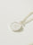 Collar Medallon Agua plata