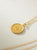 Collar medallon aire dorado