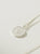 Collar Medallon aire plata