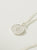 Collar Medallon Fuego Plata
