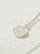 Collar Medallon Fuego Plata