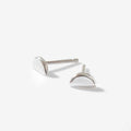 ARETES MINI CUPULA EGIPCIA PLATA