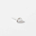 SOLITARIO MINI MEDIA CUPULA PLATA