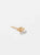 Aretes mini ojo egipcio baño en oro