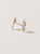 Aretes bindi perla plata