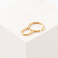PIERCING CLIP BAÑO EN ORO